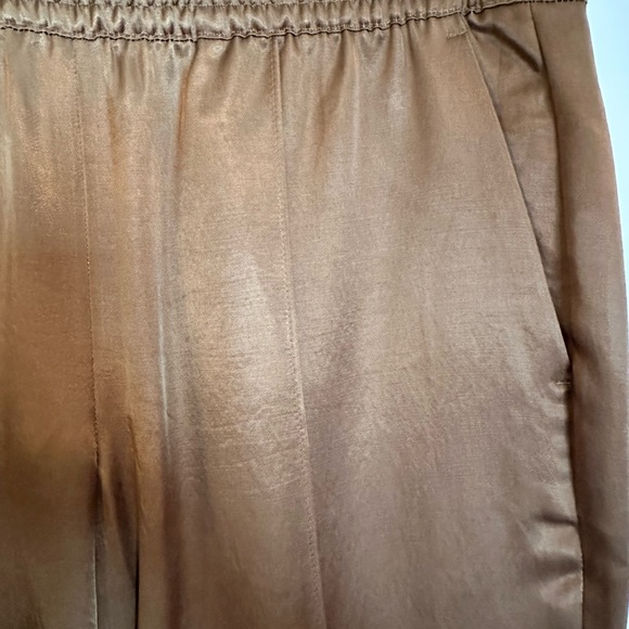 Banana Republic satin ankle pant size Small Petite - Picture 5 of 7